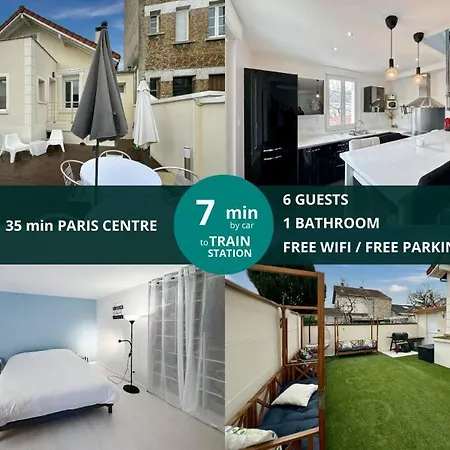 Maison Avec Jardin Sur Marne - 6 Personnes *